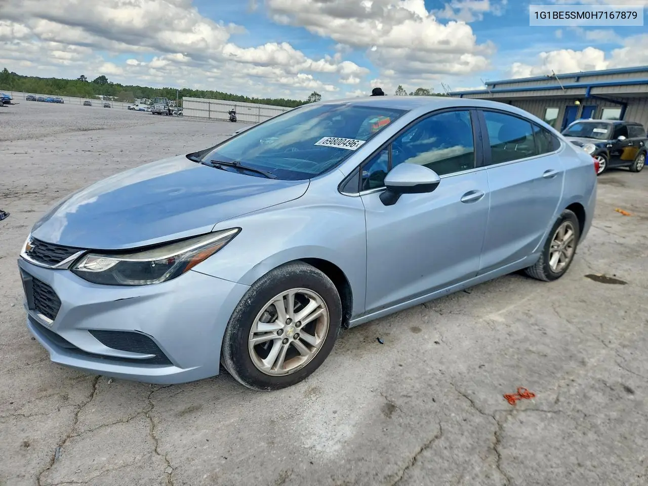 CHEVROLET CRUZE 2017, VIN 1G1BE5SM0H7167879