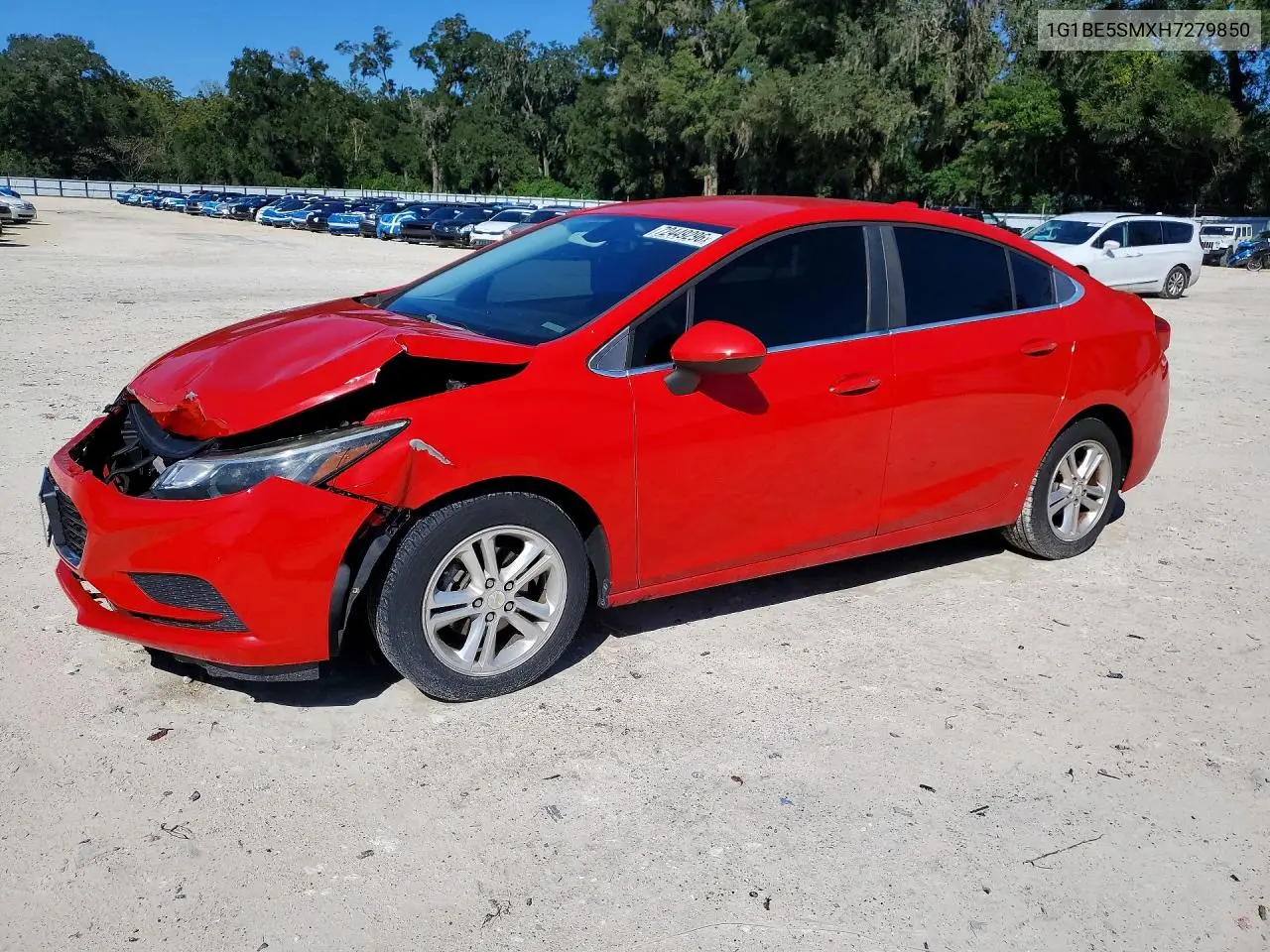 CHEVROLET CRUZE 2017, VIN 1G1BE5SMXH7279850