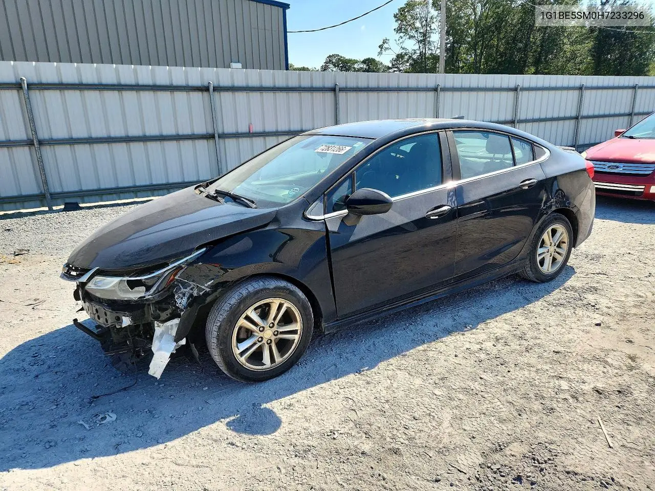 CHEVROLET CRUZE 2017, VIN 1G1BE5SM0H7233296