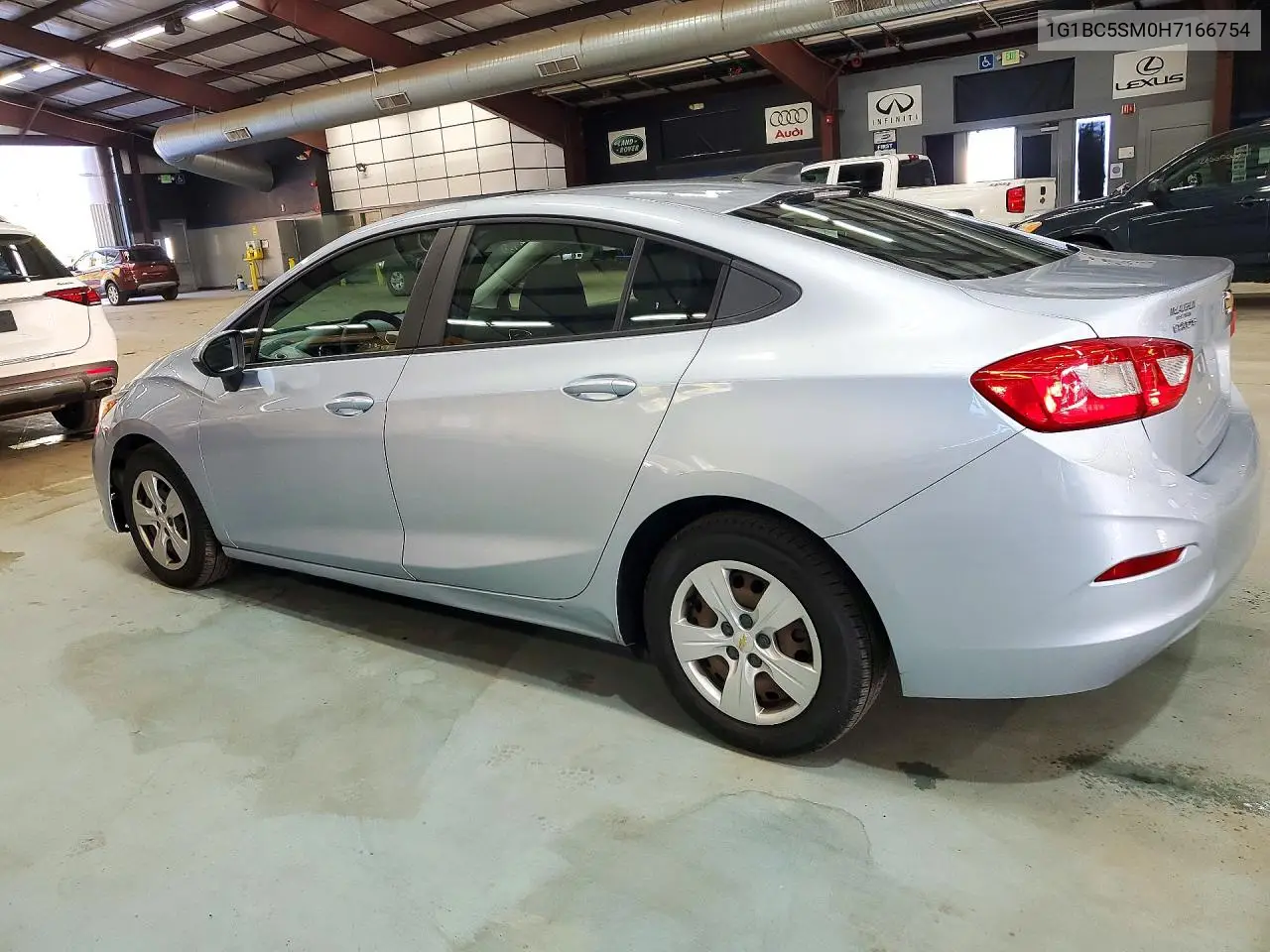 2017 CHEVROLET CRUZE VIN 1G1BC5SM0H7166754 — фото 2