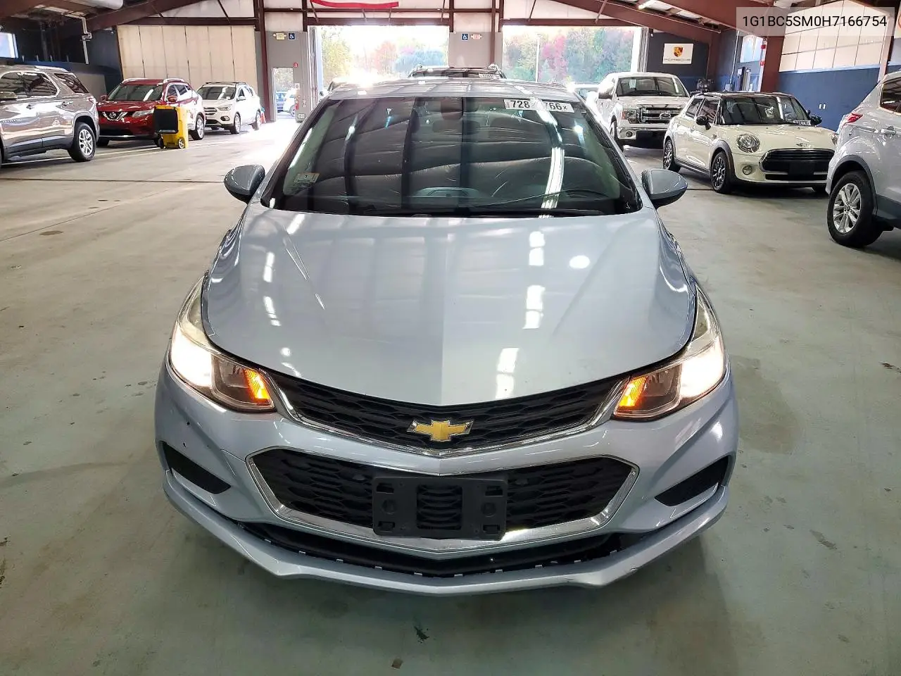 2017 CHEVROLET CRUZE VIN 1G1BC5SM0H7166754 — фото 5