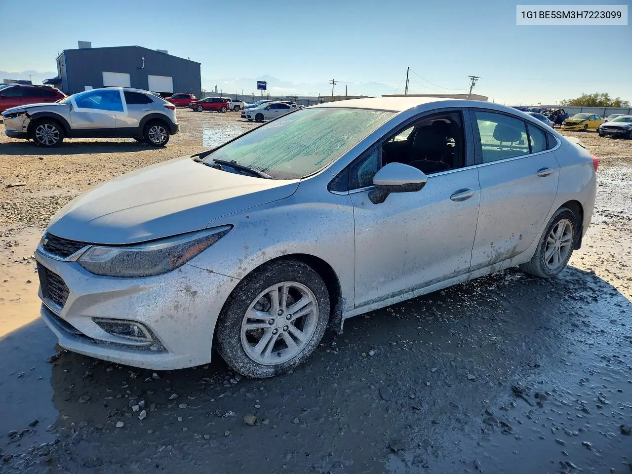 CHEVROLET CRUZE 2017, VIN 1G1BE5SM3H7223099