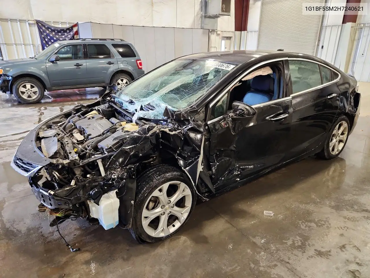CHEVROLET CRUZE 2017, VIN 1G1BF5SM2H7240621