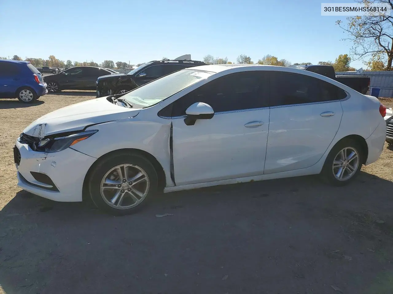 CHEVROLET CRUZE 2017, VIN 3G1BE5SM6HS568144