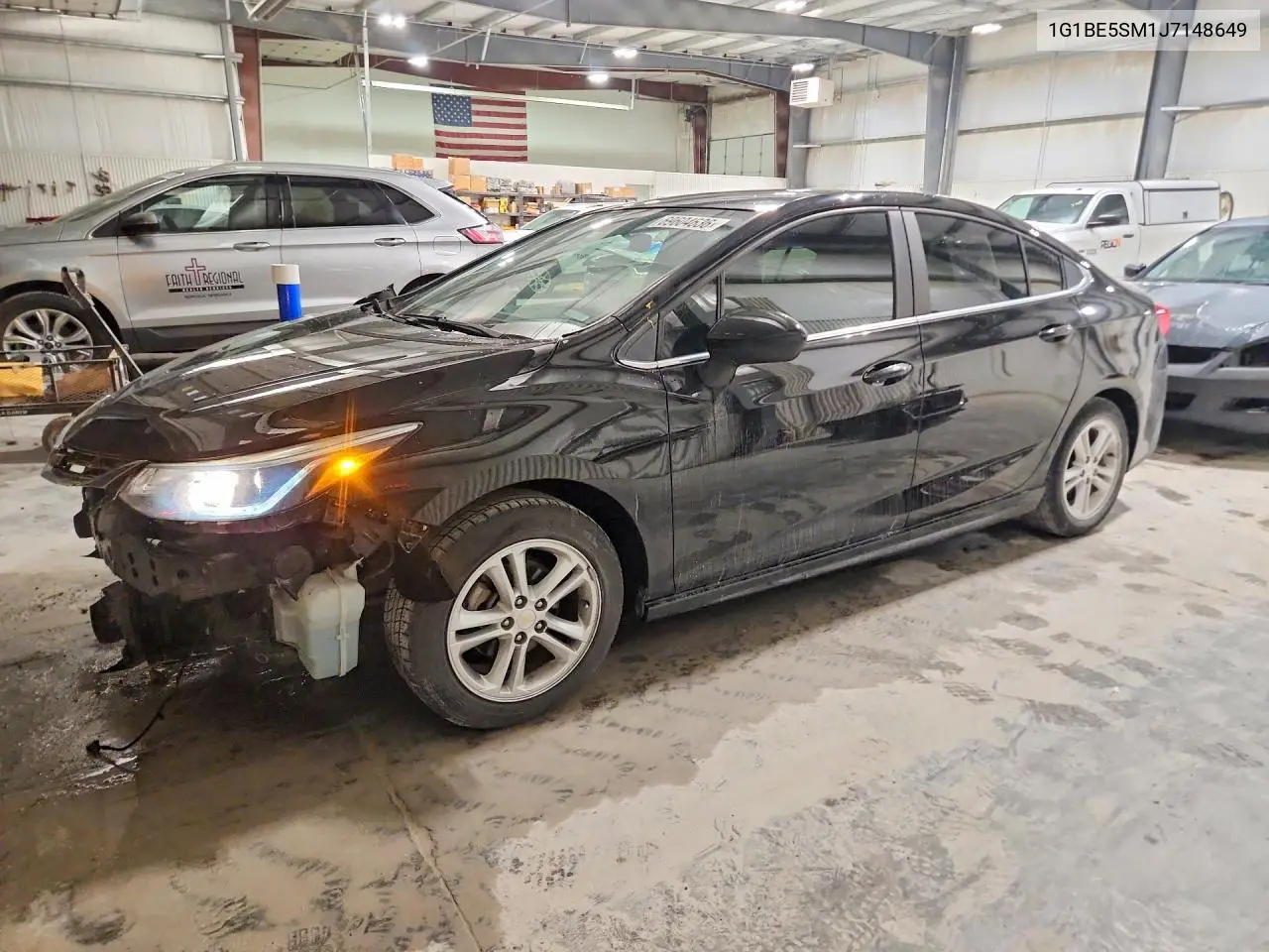 CHEVROLET CRUZE 2018, VIN 1G1BE5SM1J7148649