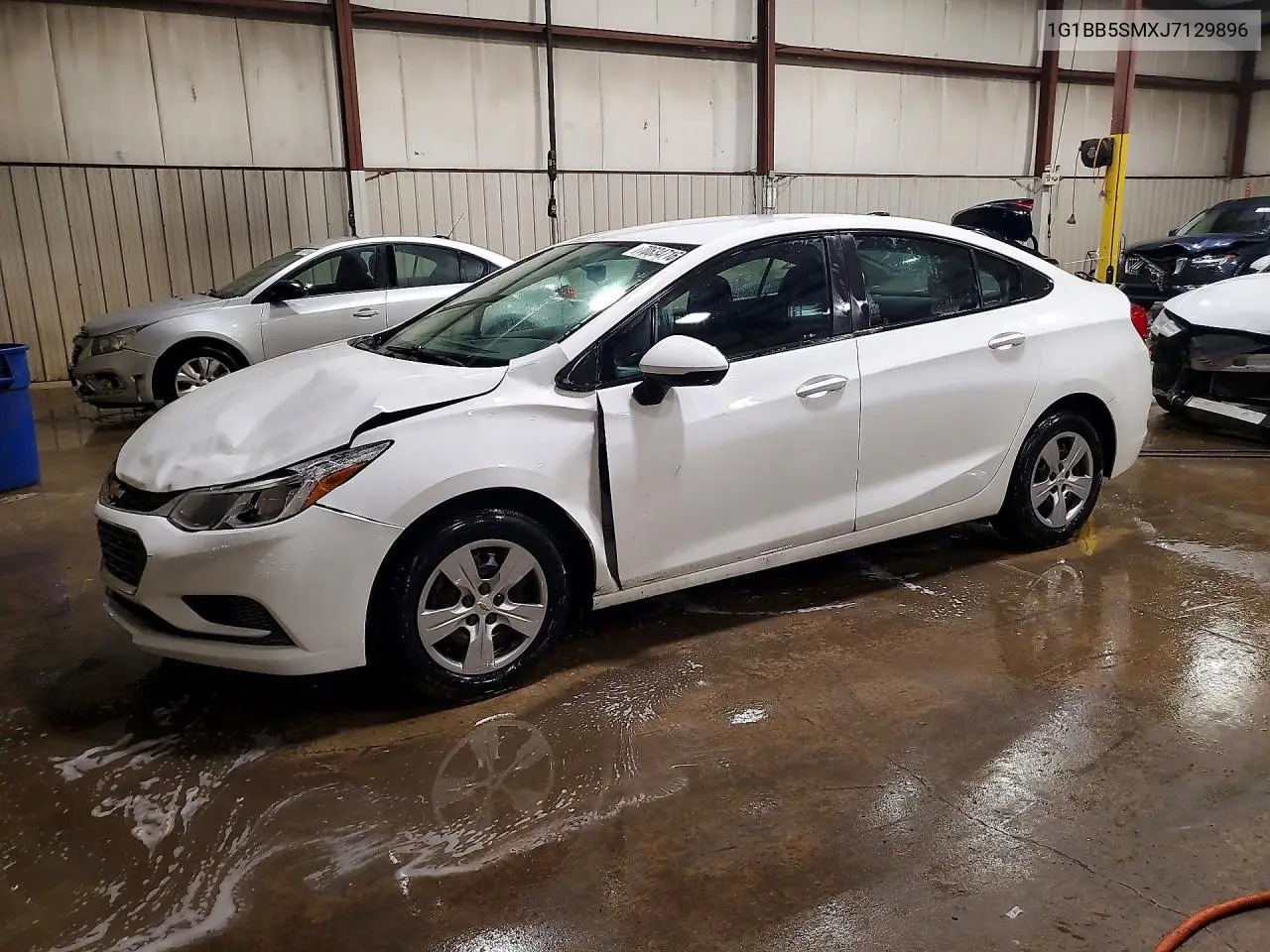 CHEVROLET CRUZE 2018, VIN 1G1BB5SMXJ7129896