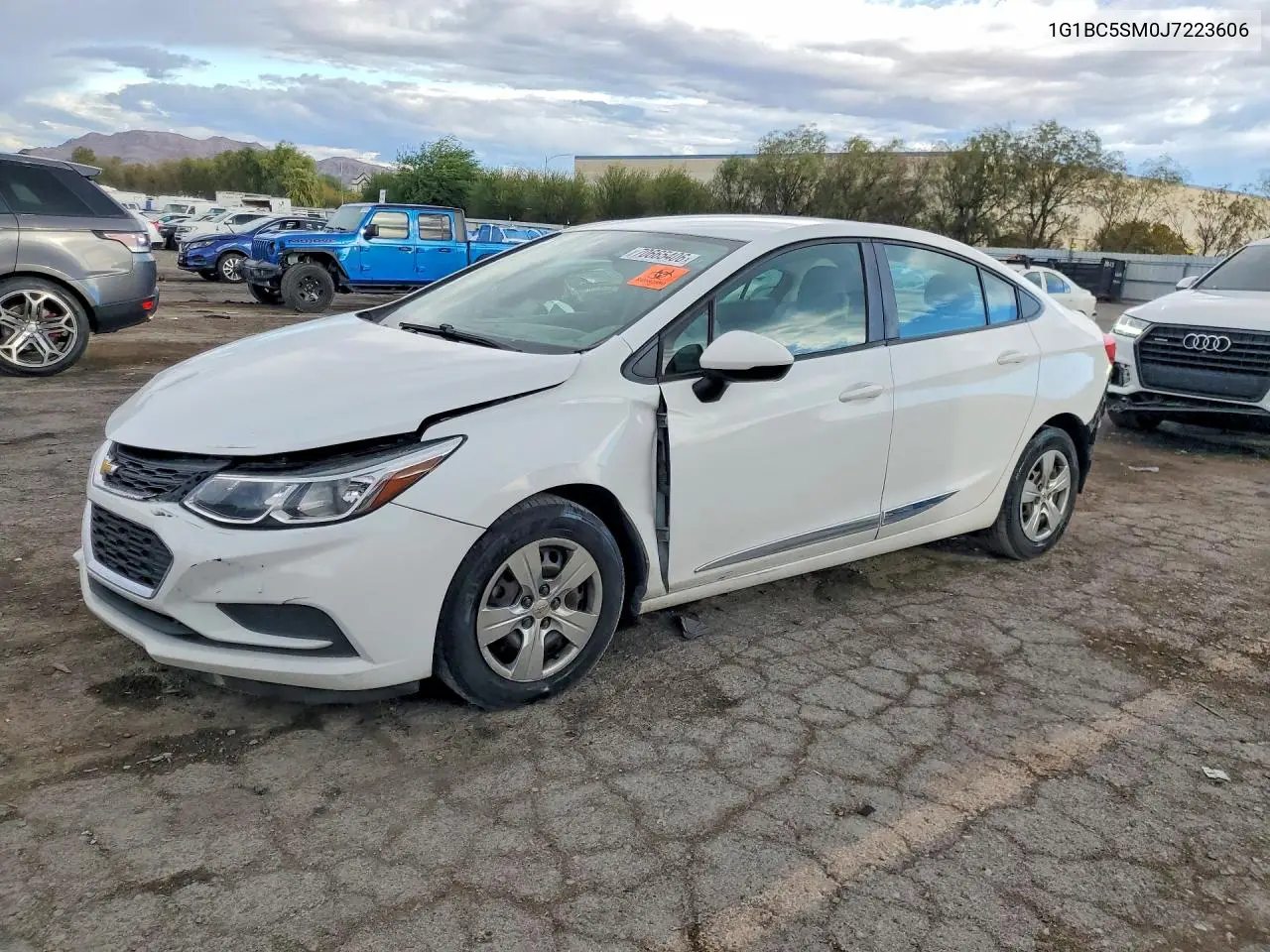 CHEVROLET CRUZE 2018, VIN 1G1BC5SM0J7223606