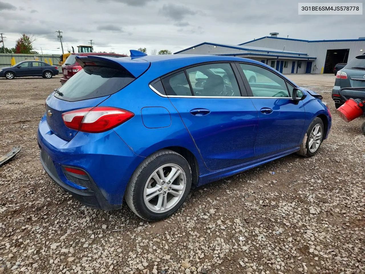 2018 CHEVROLET CRUZE VIN 3G1BE6SM4JS578778 — фото 3