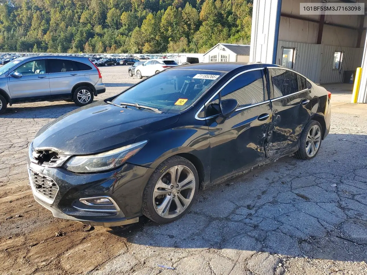 CHEVROLET CRUZE 2018, VIN 1G1BF5SM3J7163098