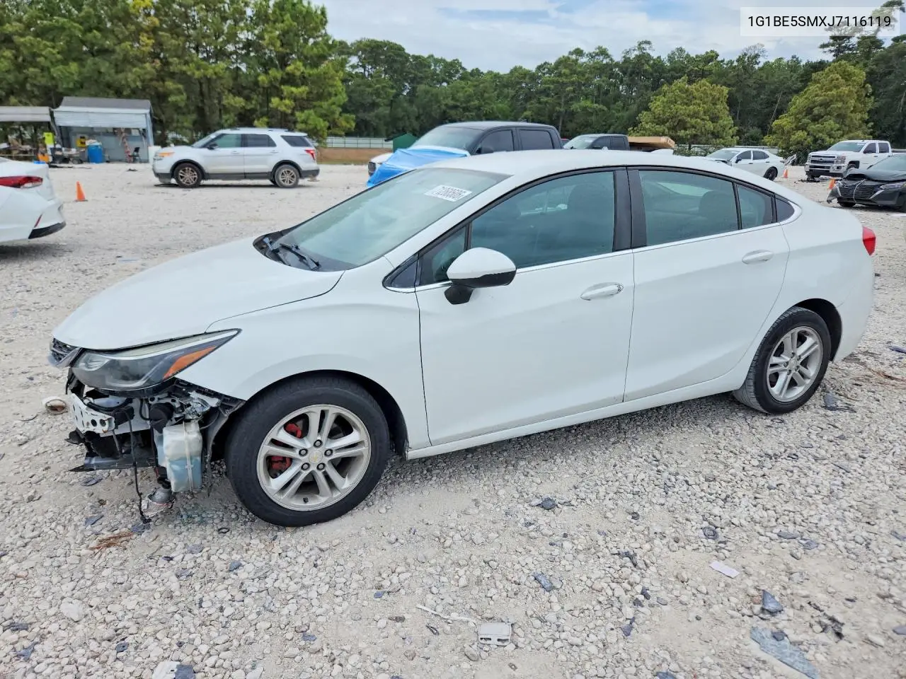 CHEVROLET CRUZE 2018, VIN 1G1BE5SMXJ7116119