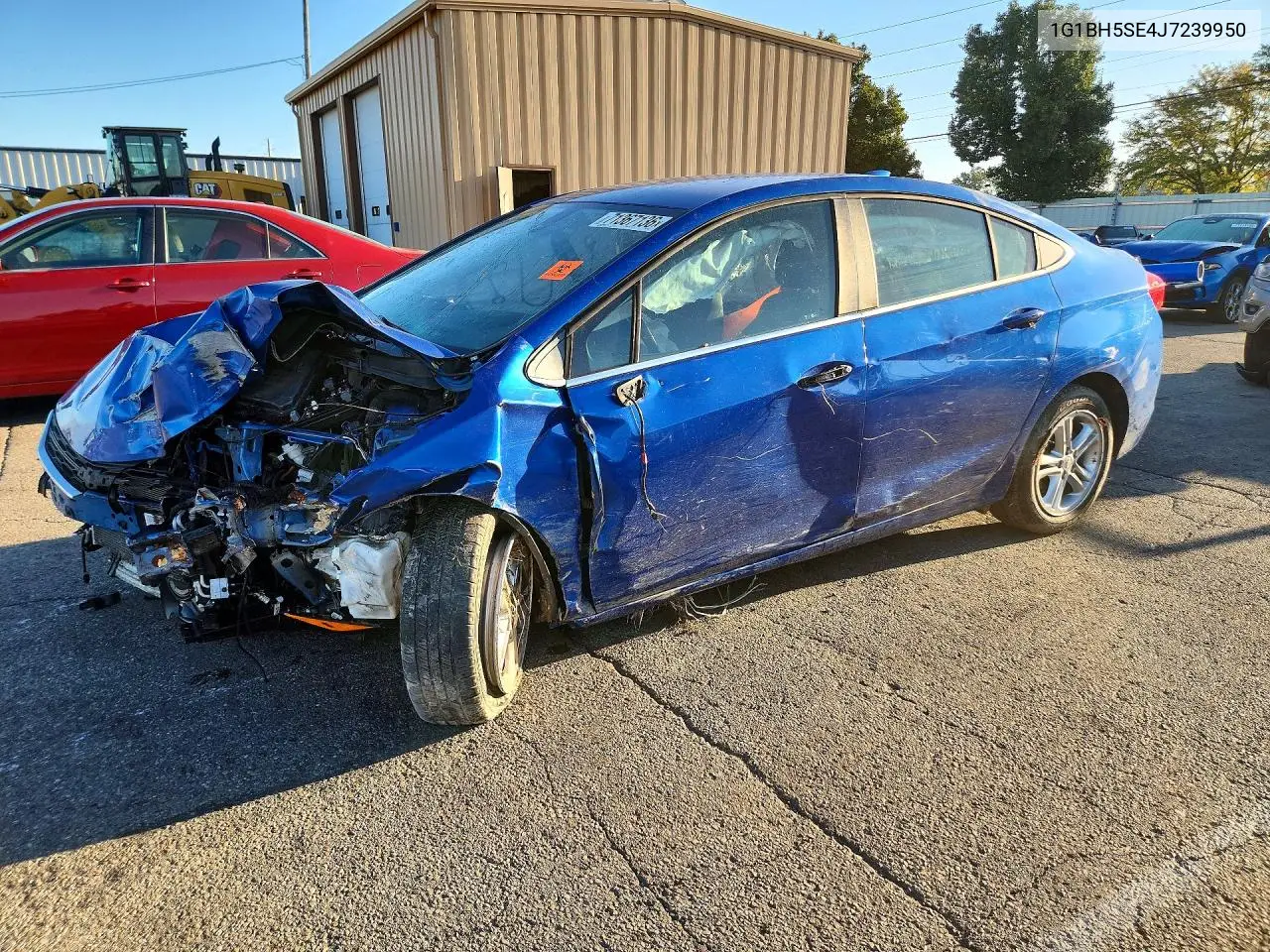 CHEVROLET CRUZE 2018, VIN 1G1BH5SE4J7239950