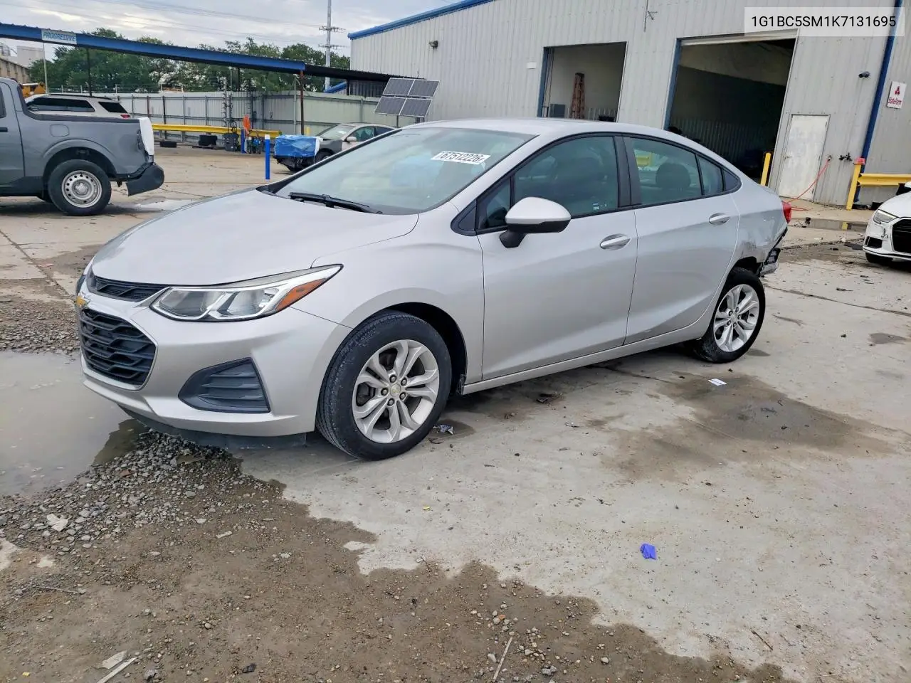 CHEVROLET CRUZE 2019, VIN 1G1BC5SM1K7131695