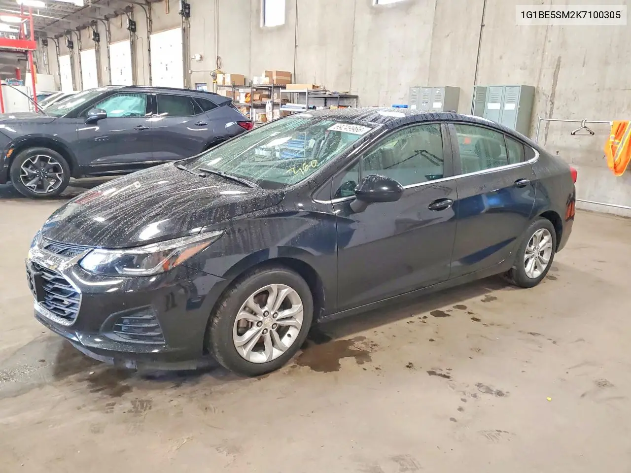 CHEVROLET CRUZE 2019, VIN 1G1BE5SM2K7100305