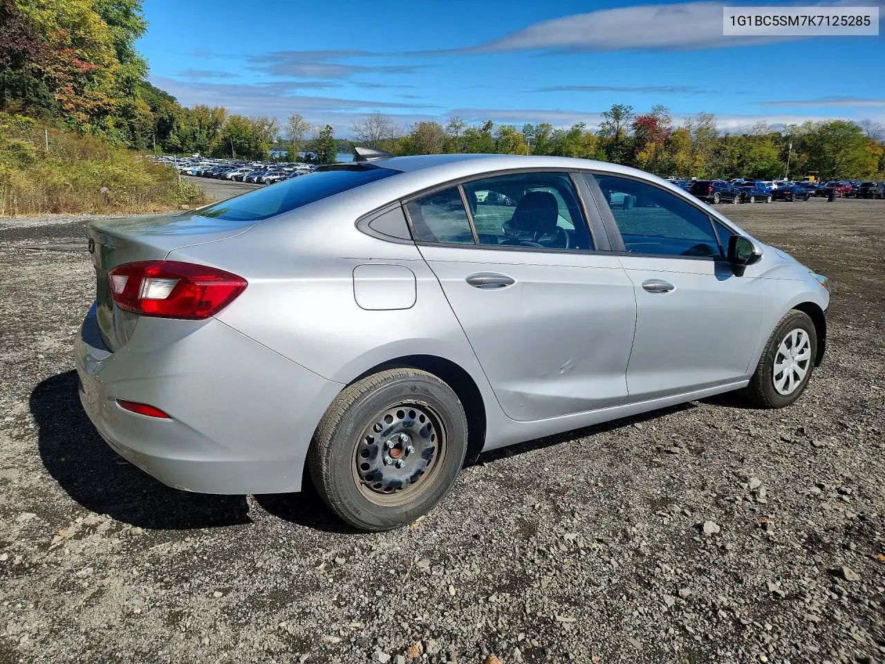 2019 CHEVROLET CRUZE VIN 1G1BC5SM7K7125285 — фото 3
