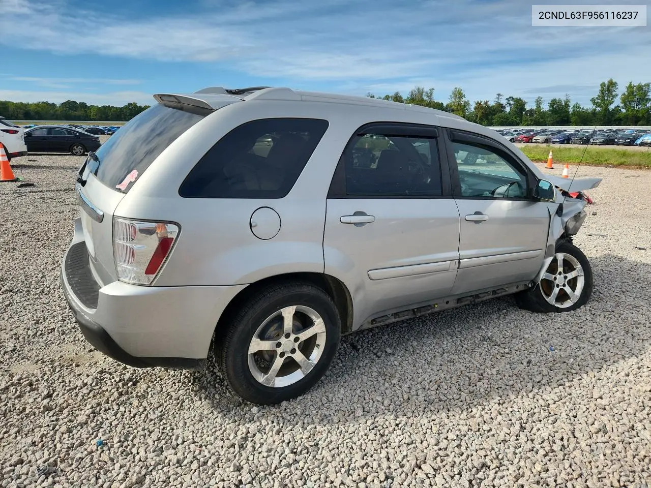 2005 CHEVROLET EQUINOX VIN 2CNDL63F956116237 — фото 3