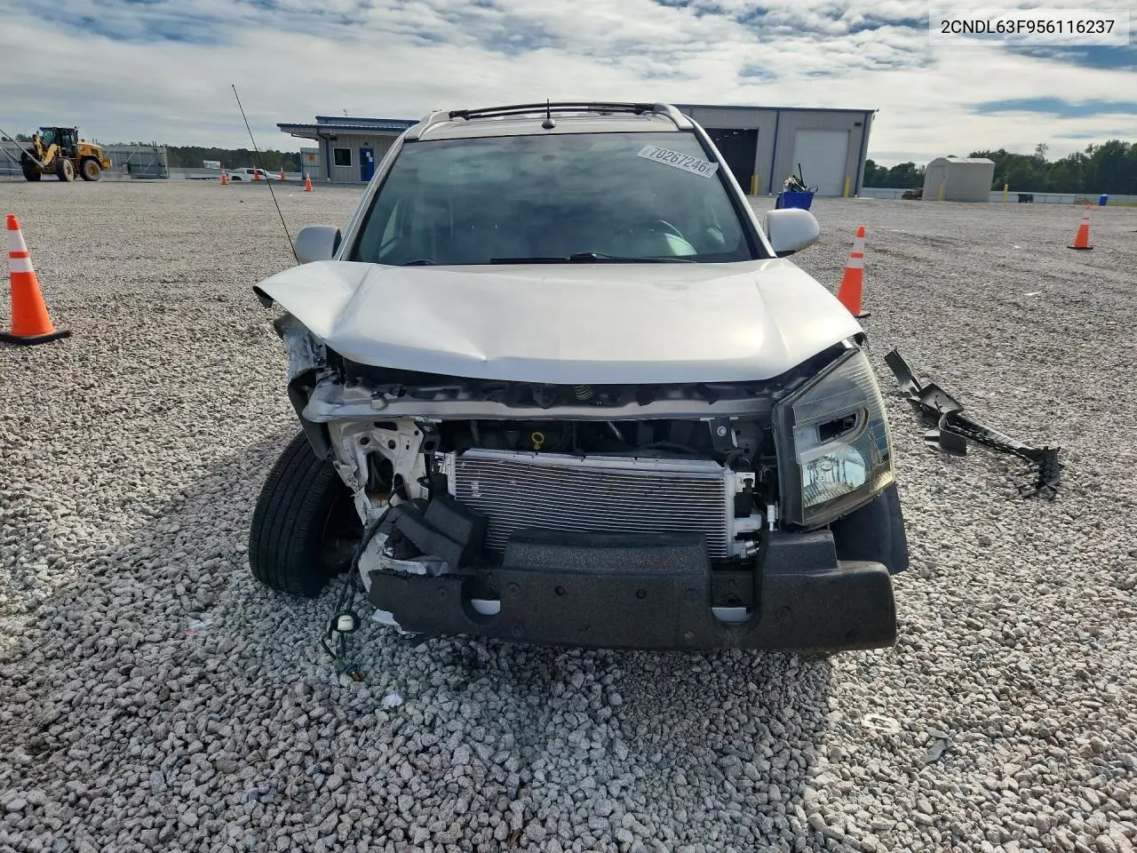 2005 CHEVROLET EQUINOX VIN 2CNDL63F956116237 — фото 5