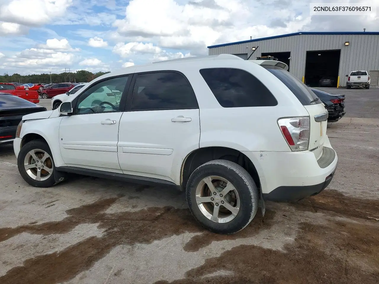 2007 CHEVROLET EQUINOX VIN 2CNDL63F376096571 — фото 2