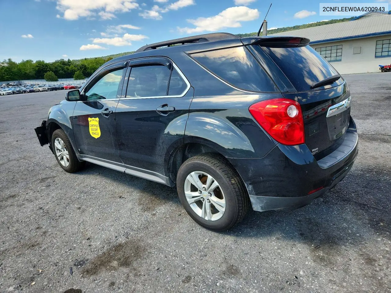2010 CHEVROLET EQUINOX VIN 2CNFLEEW0A6200943 — фото 2