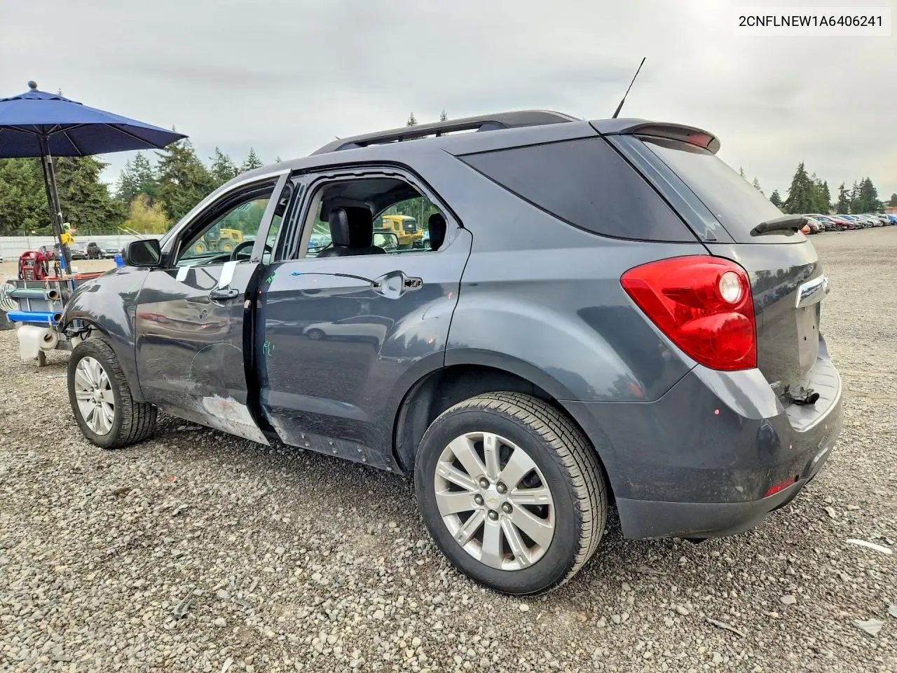 2010 CHEVROLET EQUINOX VIN 2CNFLNEW1A6406241 — фото 2