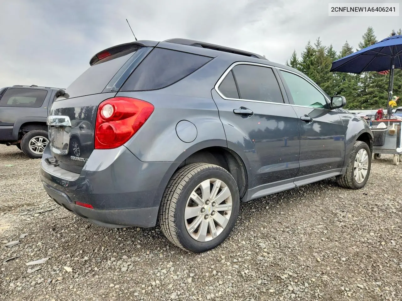 2010 CHEVROLET EQUINOX VIN 2CNFLNEW1A6406241 — фото 3