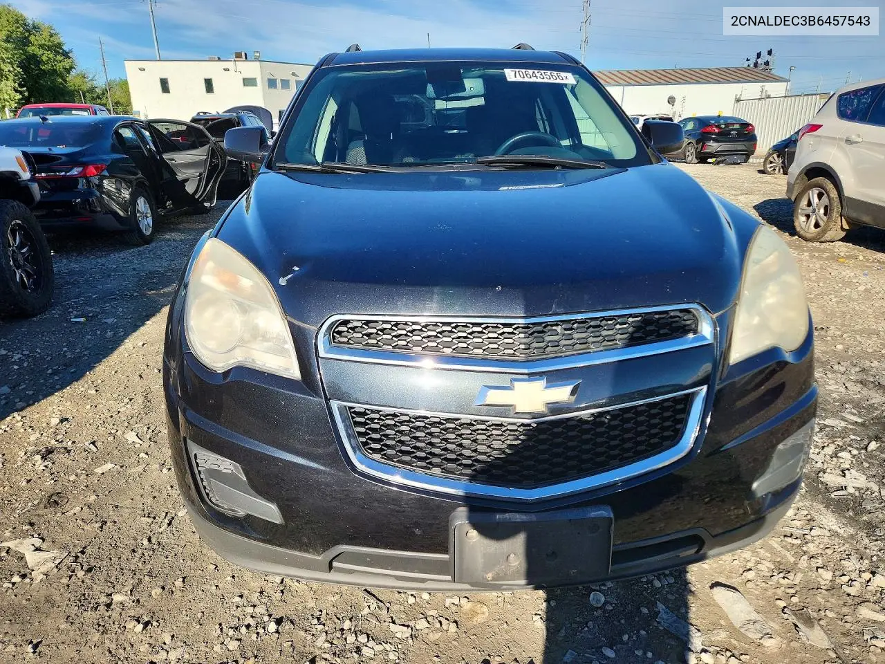 2011 CHEVROLET EQUINOX VIN 2CNALDEC3B6457543 — фото 5