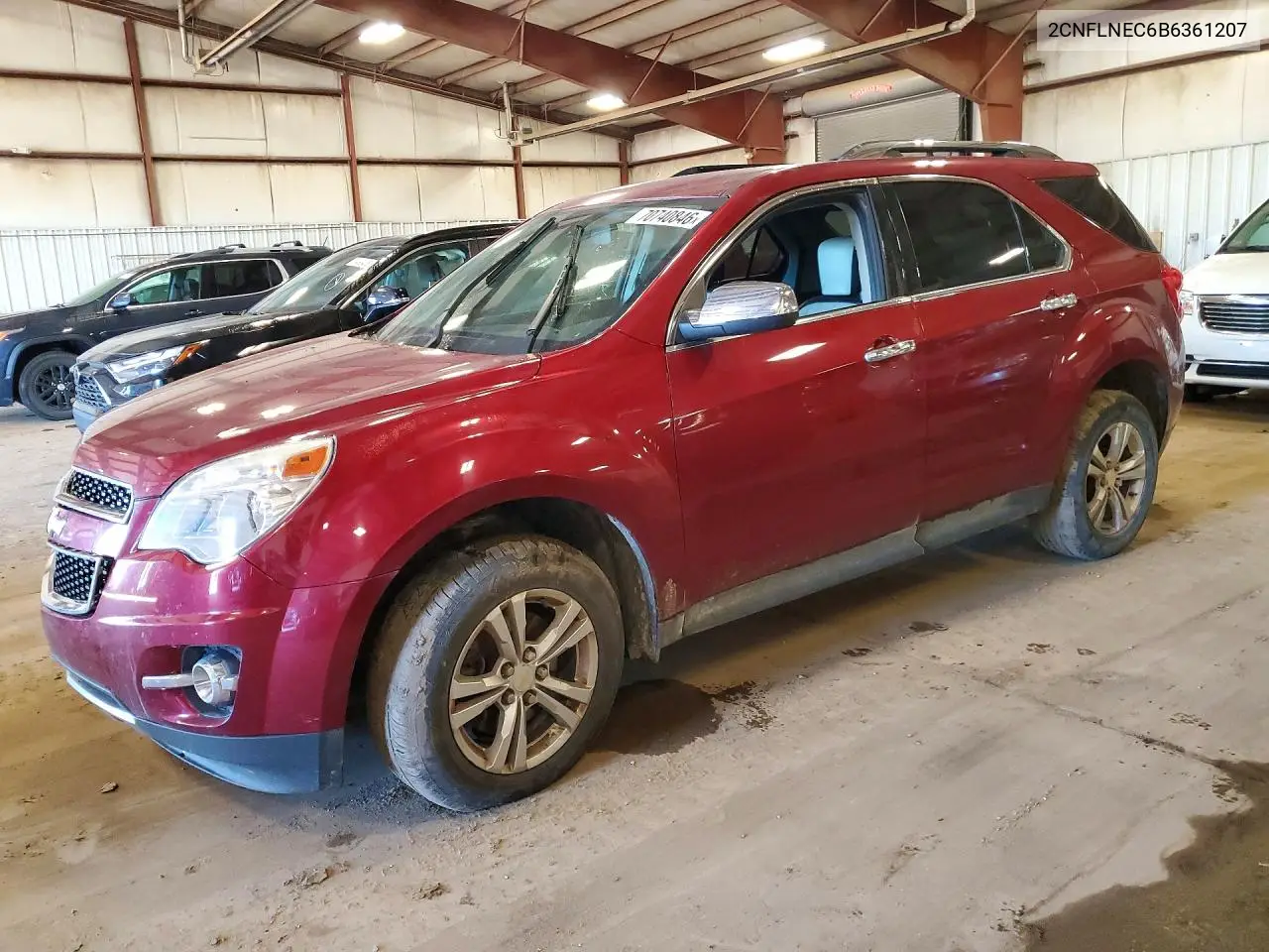 CHEVROLET EQUINOX 2011, VIN 2CNFLNEC6B6361207