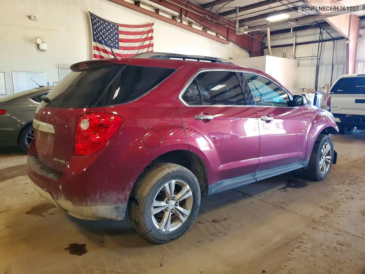 2011 CHEVROLET EQUINOX VIN 2CNFLNEC6B6361207 — фото 3