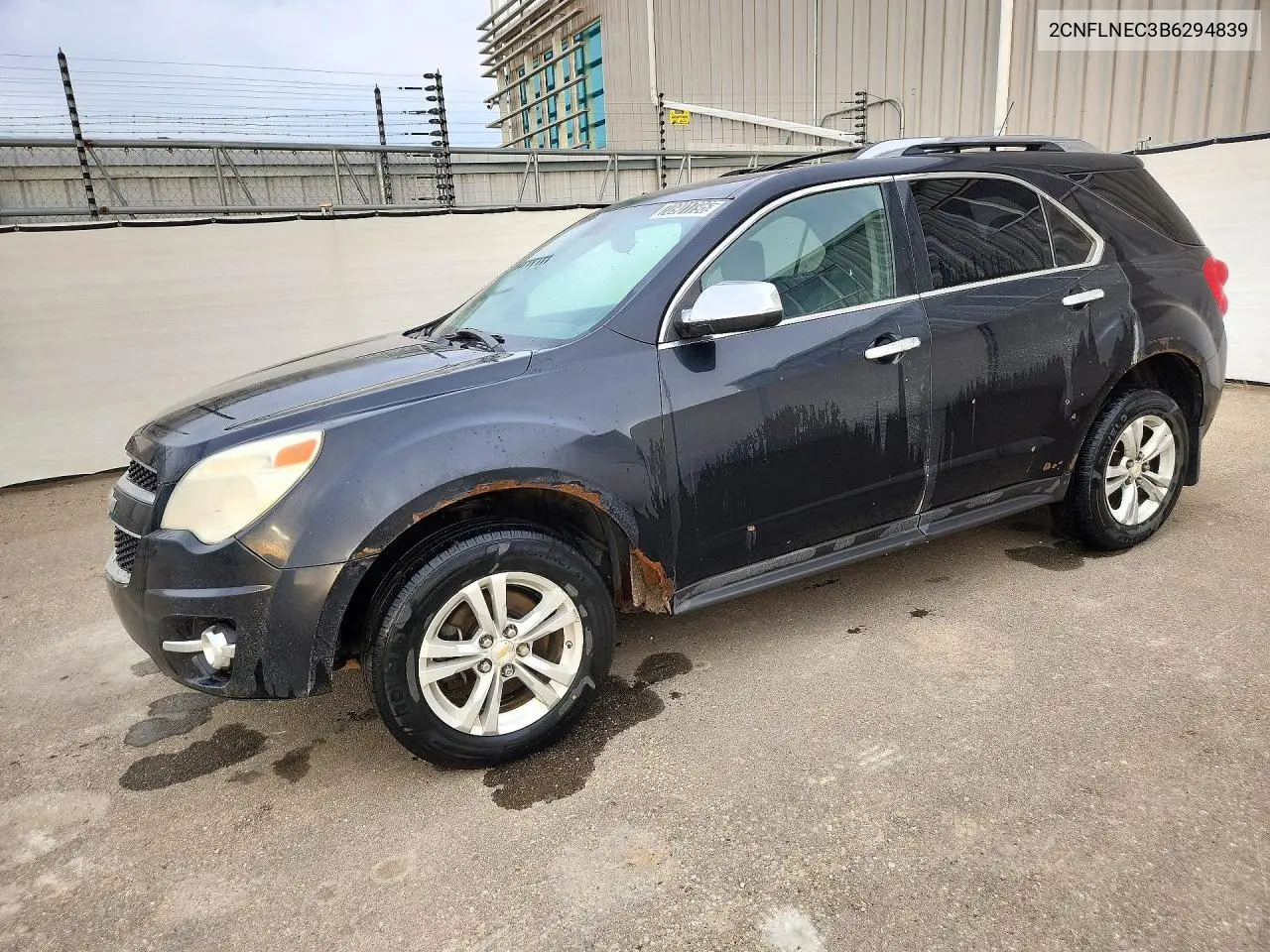 CHEVROLET EQUINOX 2011, VIN 2CNFLNEC3B6294839