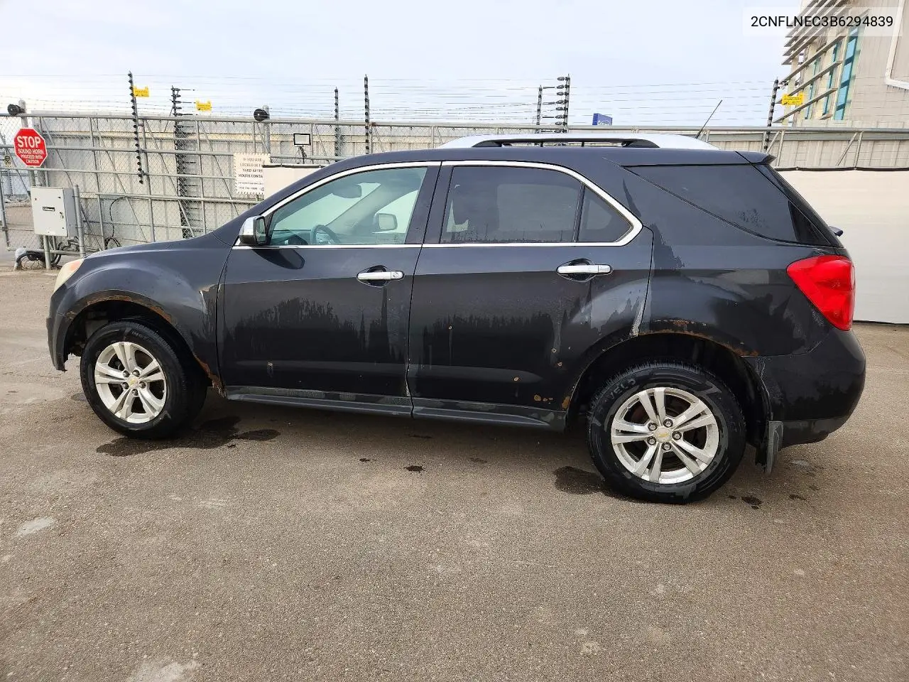 2011 CHEVROLET EQUINOX VIN 2CNFLNEC3B6294839 — фото 2