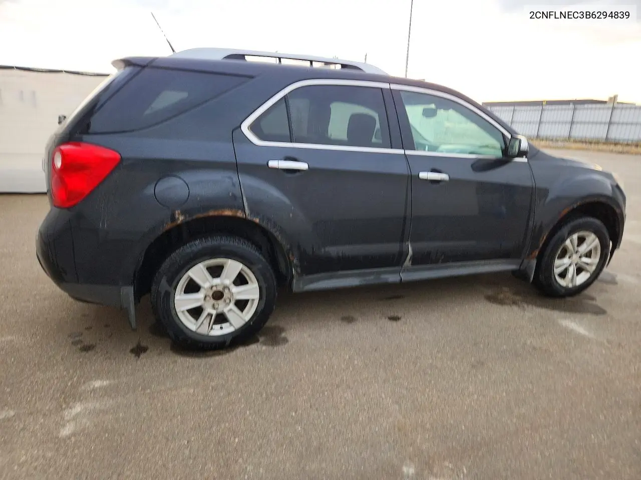 2011 CHEVROLET EQUINOX VIN 2CNFLNEC3B6294839 — фото 3