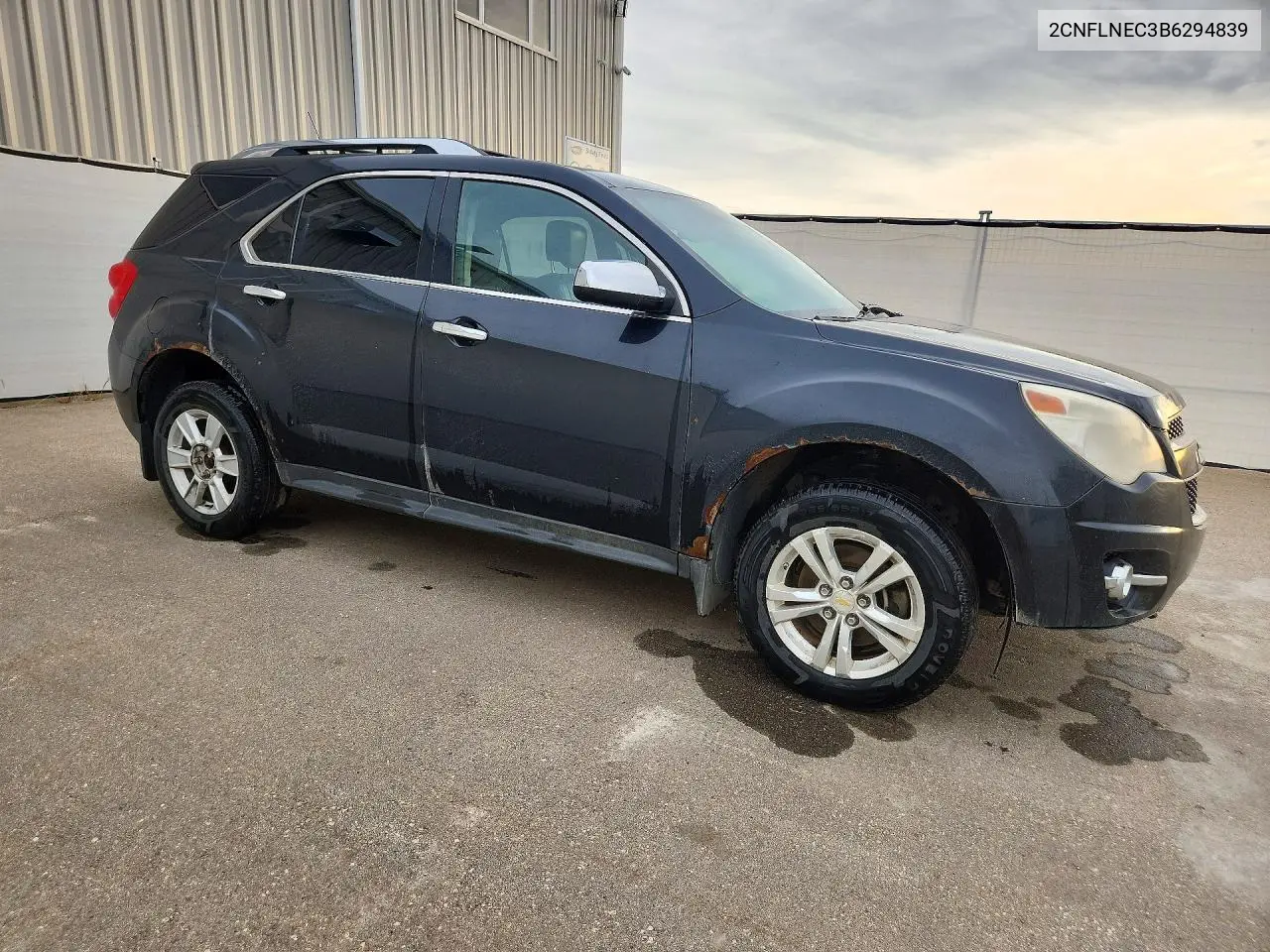 2011 CHEVROLET EQUINOX VIN 2CNFLNEC3B6294839 — фото 4