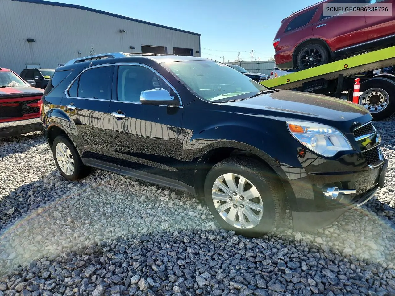 2011 CHEVROLET EQUINOX VIN 2CNFLGEC9B6338726 — фото 4