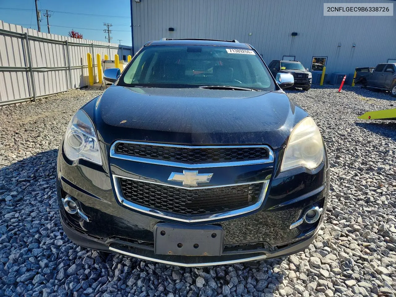 2011 CHEVROLET EQUINOX VIN 2CNFLGEC9B6338726 — фото 5