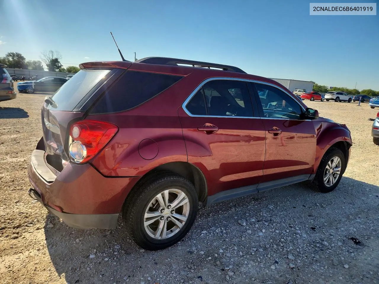 2011 CHEVROLET EQUINOX VIN 2CNALDEC6B6401919 — фото 3