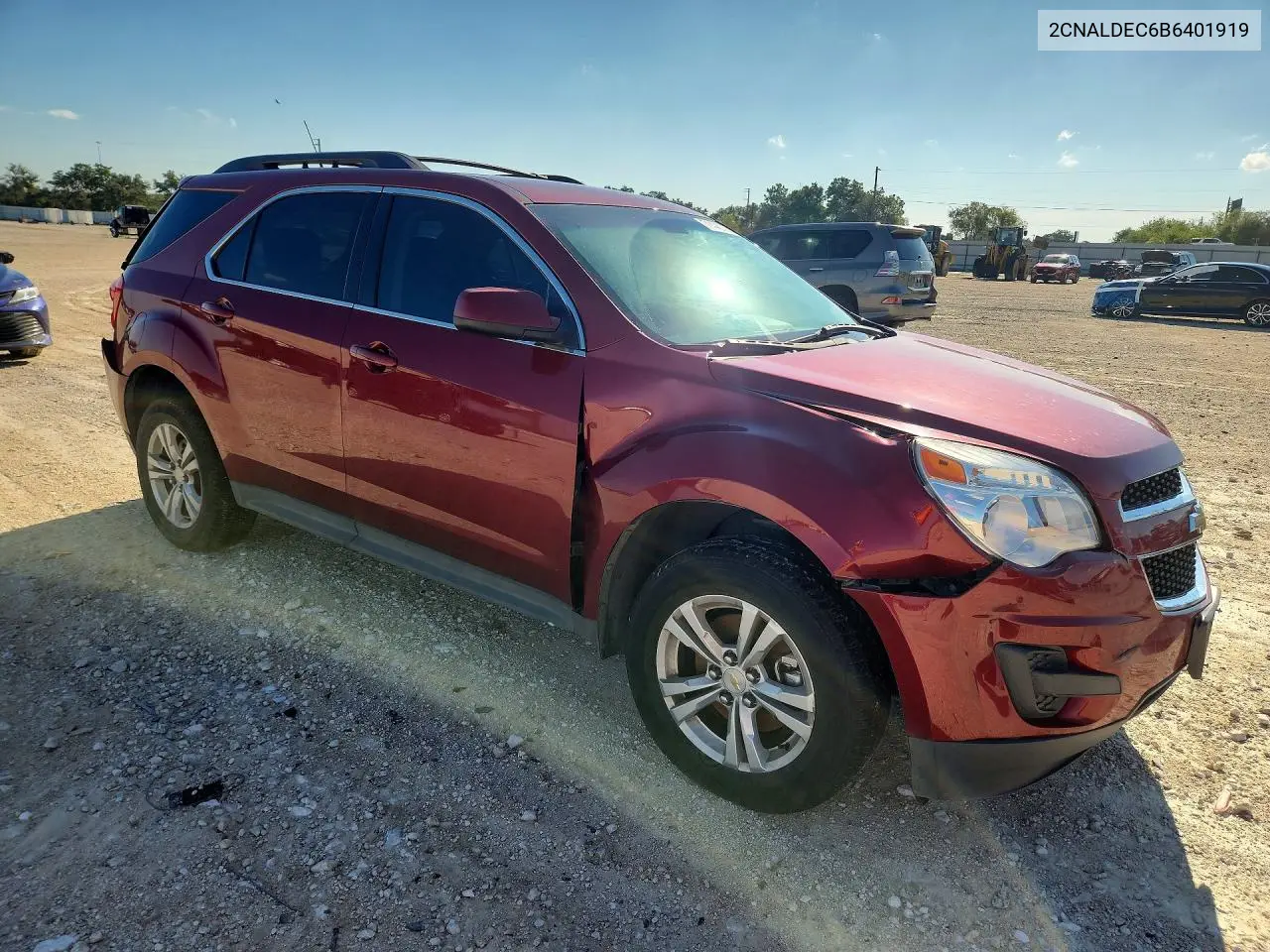 2011 CHEVROLET EQUINOX VIN 2CNALDEC6B6401919 — фото 4