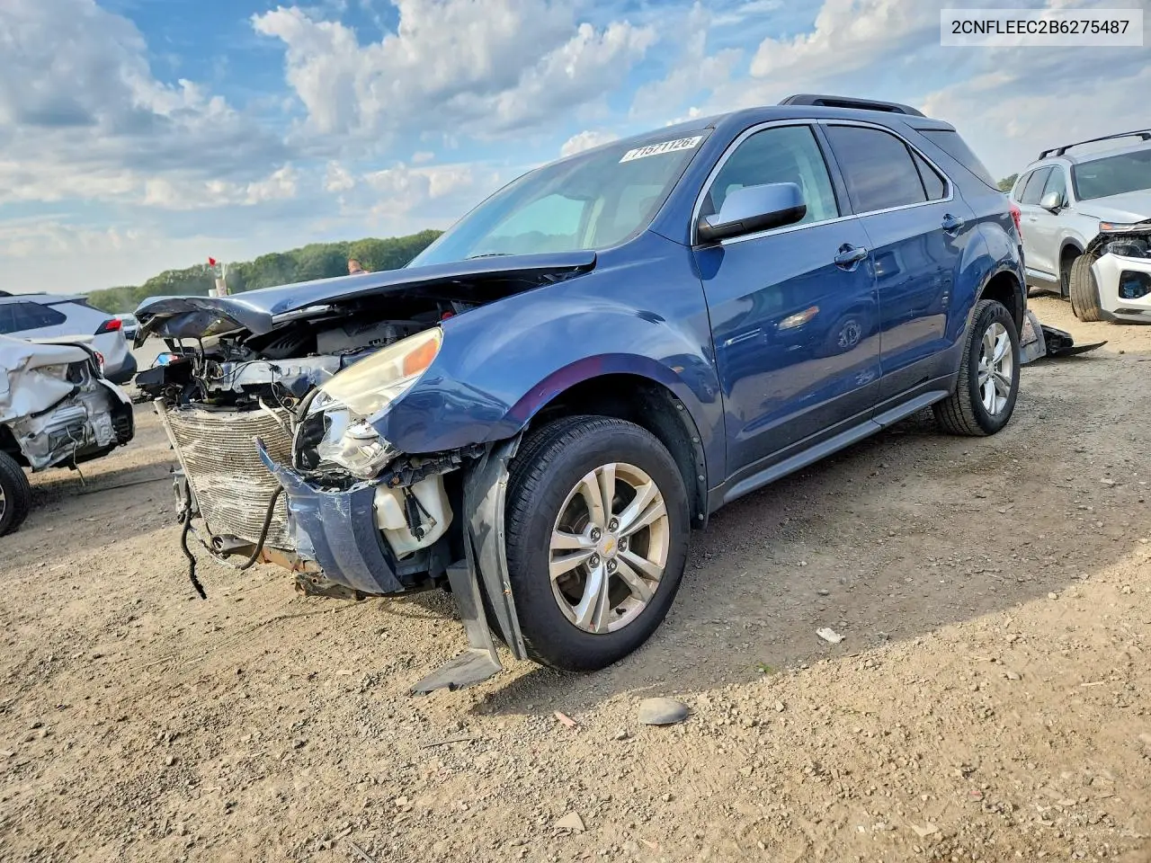 CHEVROLET EQUINOX 2011, VIN 2CNFLEEC2B6275487