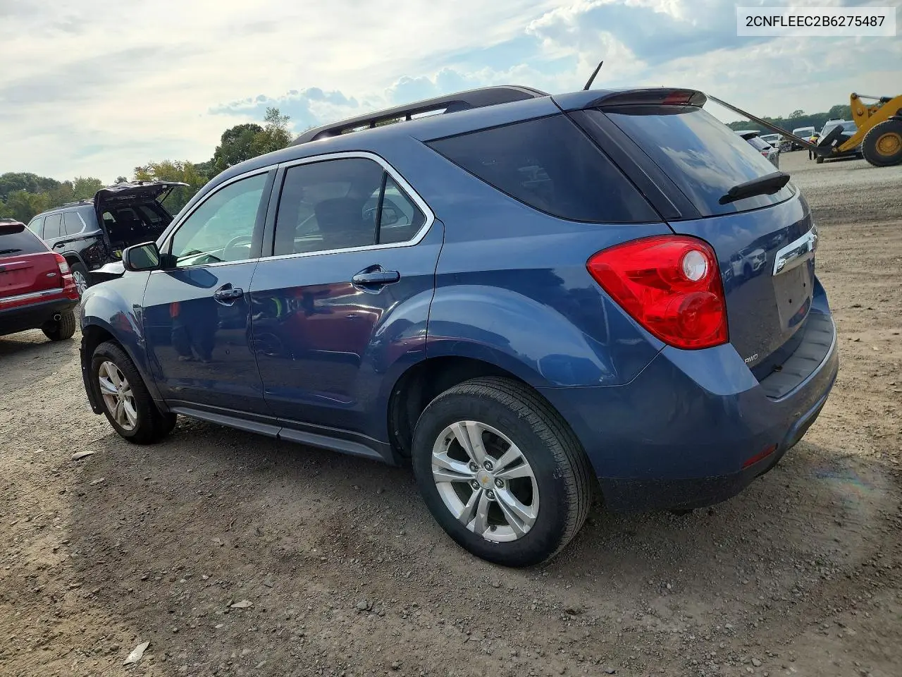 2011 CHEVROLET EQUINOX VIN 2CNFLEEC2B6275487 — фото 2