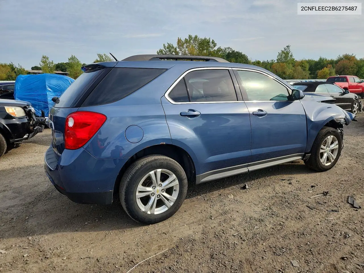 2011 CHEVROLET EQUINOX VIN 2CNFLEEC2B6275487 — фото 3