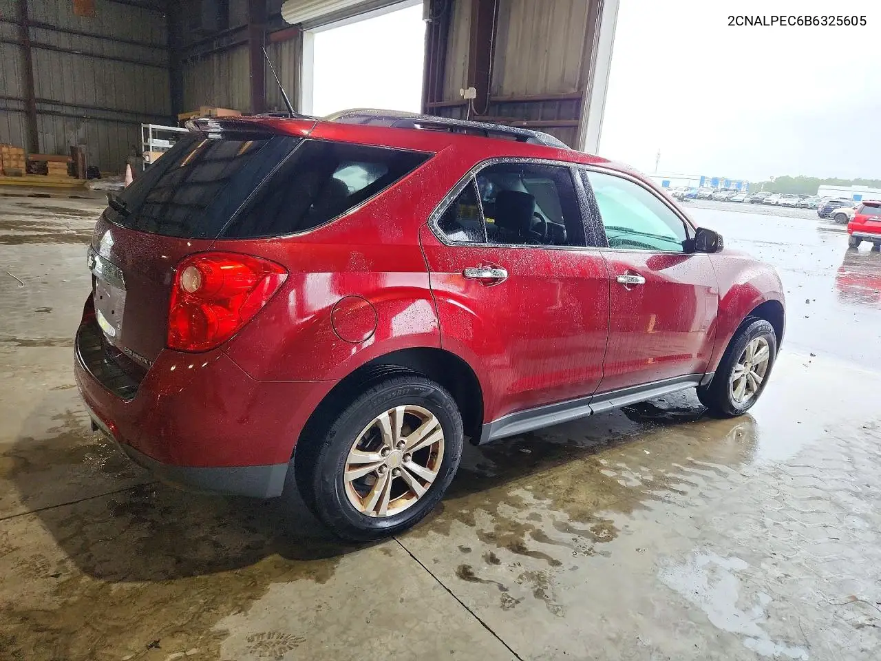 2011 CHEVROLET EQUINOX VIN 2CNALPEC6B6325605 — фото 3