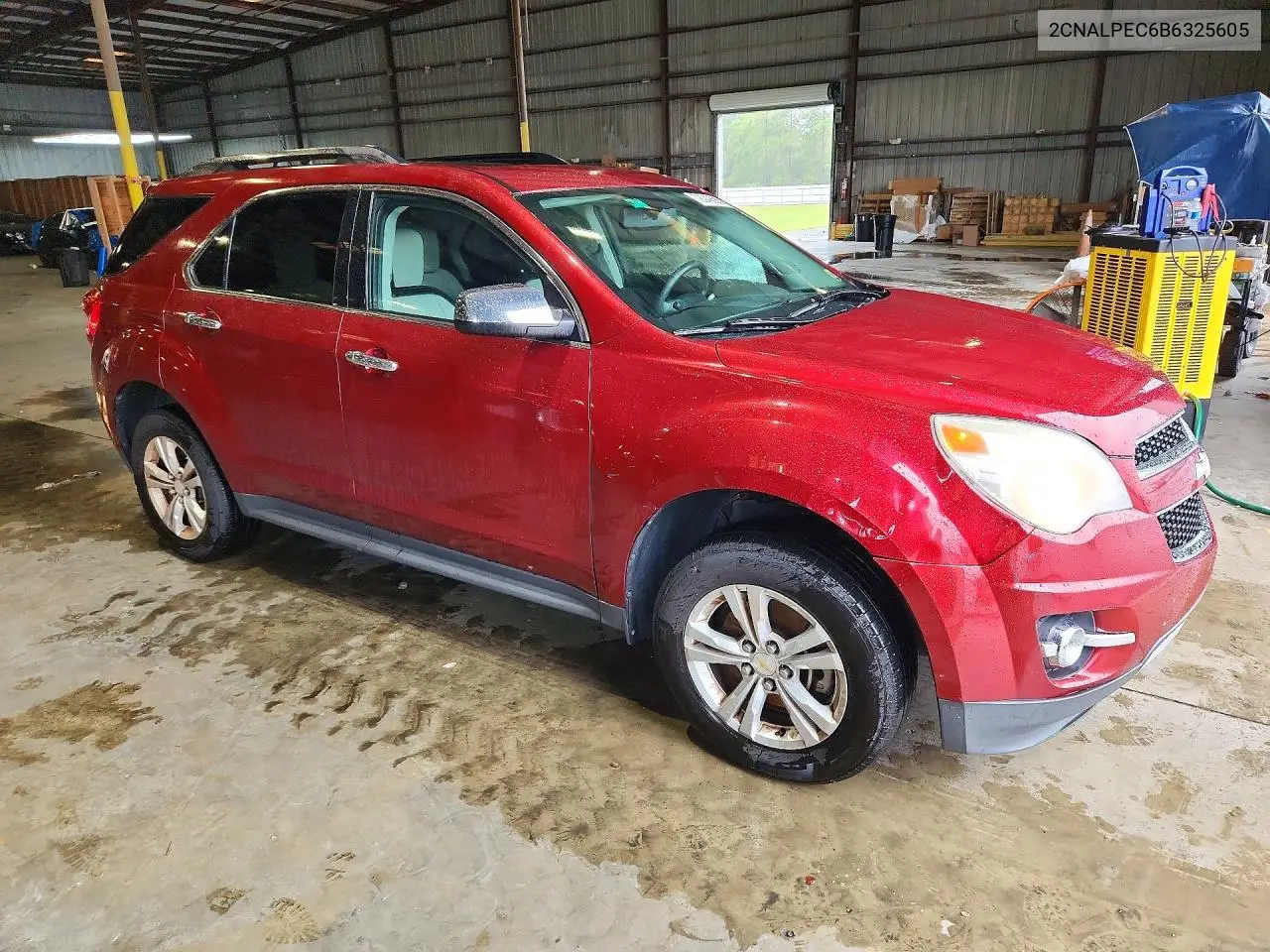 2011 CHEVROLET EQUINOX VIN 2CNALPEC6B6325605 — фото 4