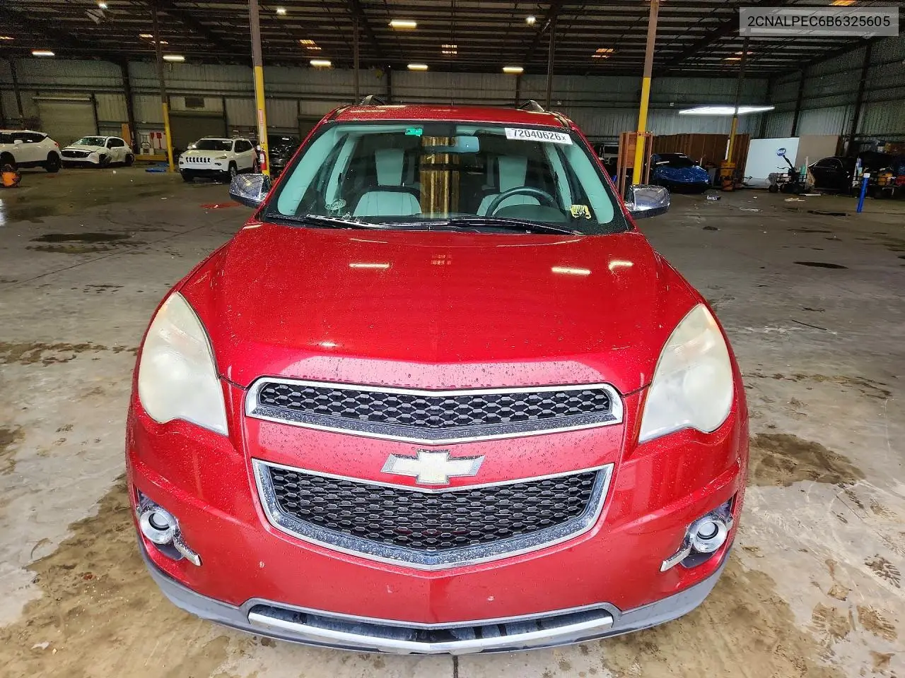 2011 CHEVROLET EQUINOX VIN 2CNALPEC6B6325605 — фото 5
