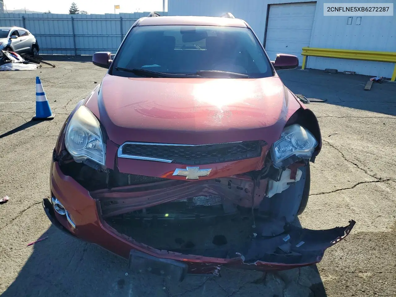 2011 CHEVROLET EQUINOX VIN 2CNFLNE5XB6272287 — фото 5