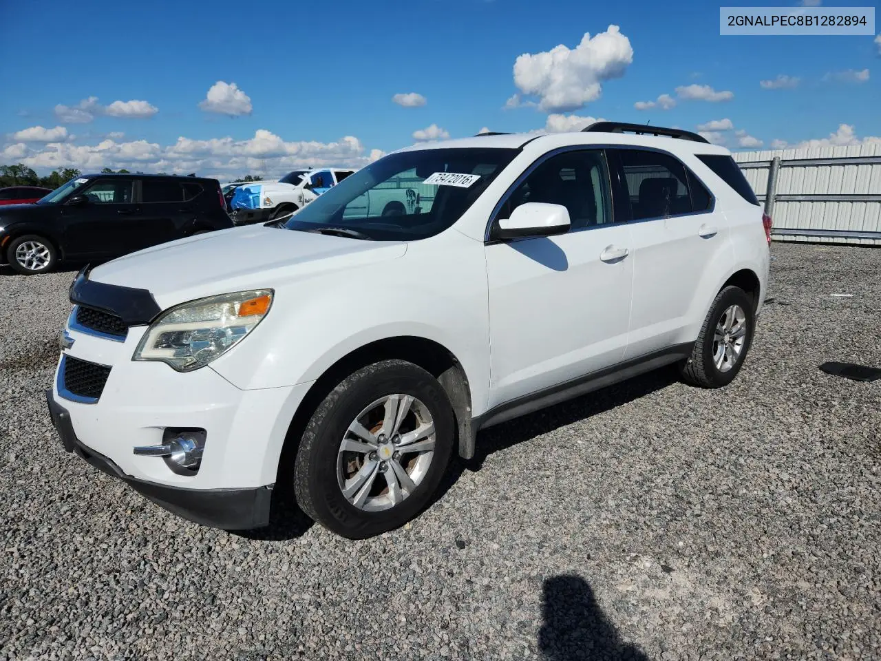CHEVROLET EQUINOX 2011, VIN 2GNALPEC8B1282894