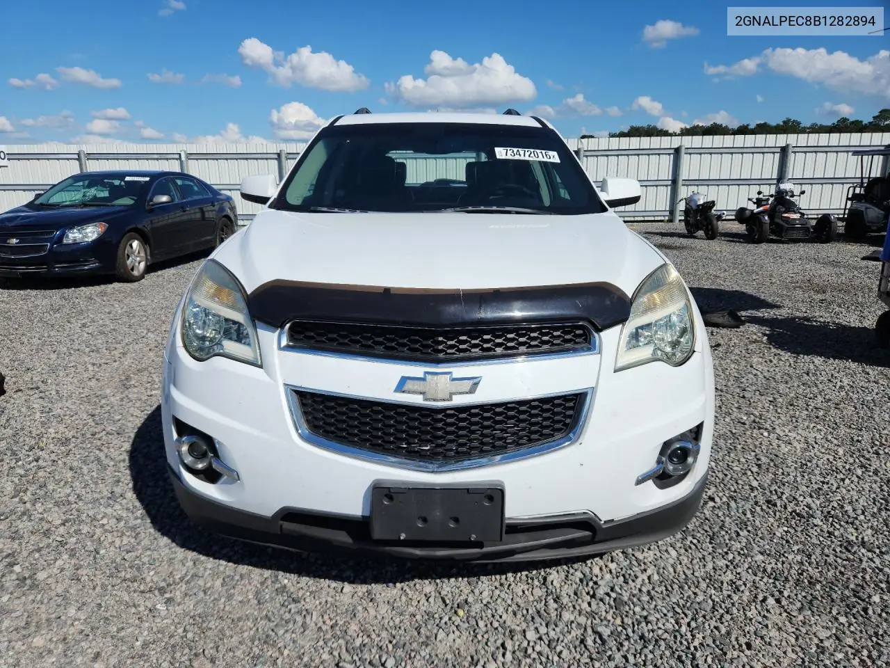 2011 CHEVROLET EQUINOX VIN 2GNALPEC8B1282894 — фото 5