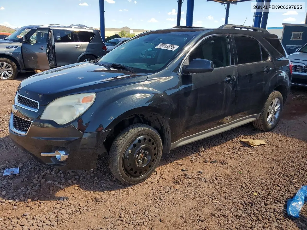 CHEVROLET EQUINOX 2012, VIN 2GNALPEK9C6397855