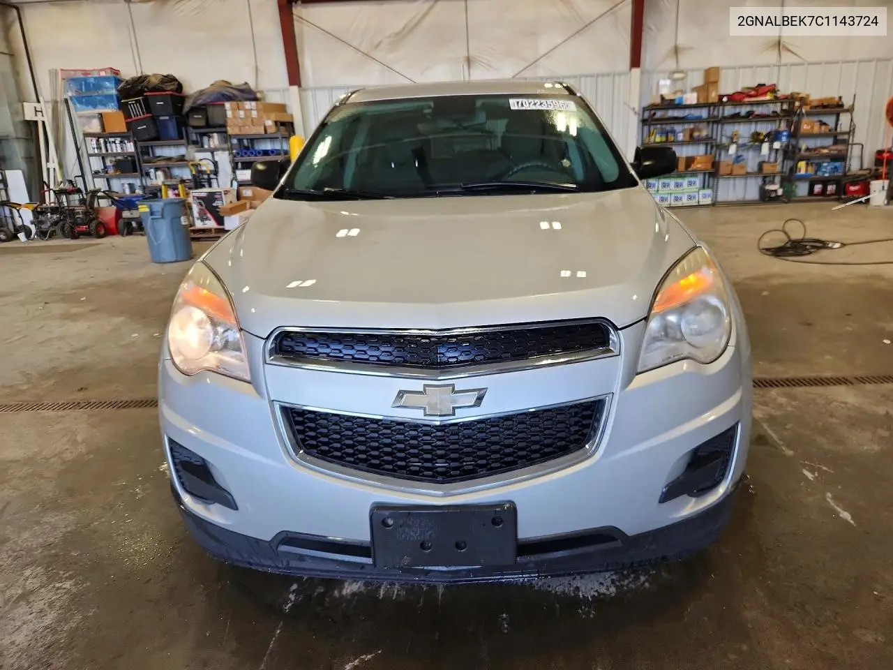 2012 CHEVROLET EQUINOX VIN 2GNALBEK7C1143724 — фото 5