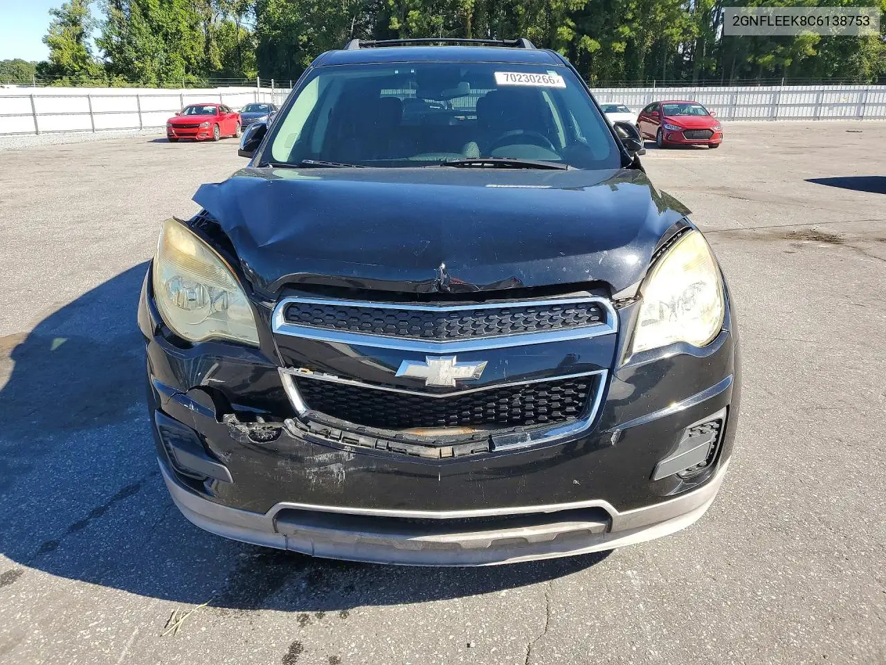 2012 CHEVROLET EQUINOX VIN 2GNFLEEK8C6138753 — фото 5