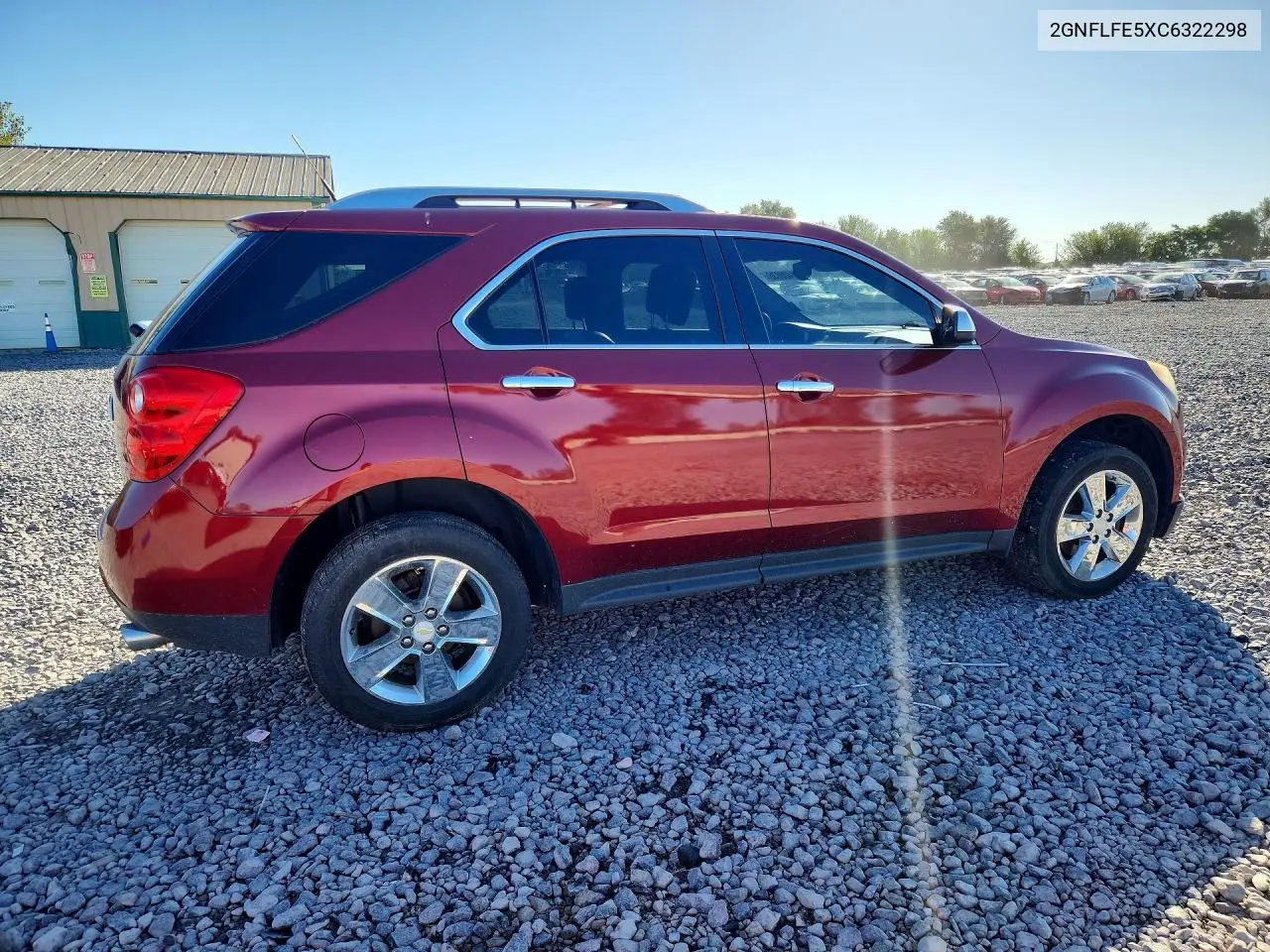 2012 CHEVROLET EQUINOX VIN 2GNFLFE5XC6322298 — фото 3