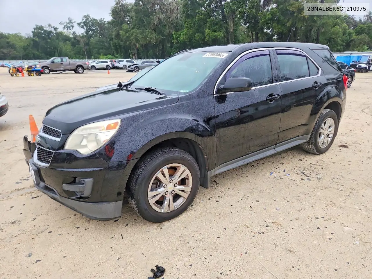CHEVROLET EQUINOX 2012, VIN 2GNALBEK6C1210975