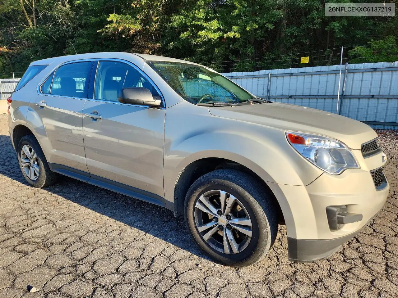 2012 CHEVROLET EQUINOX VIN 2GNFLCEKXC6137219 — фото 4